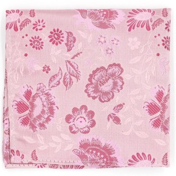 Dusky Pink Floral Pocket Square #TPH1629/4