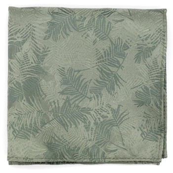 Sage Green Autumn Leaves Pocket Square #TPH1788/8