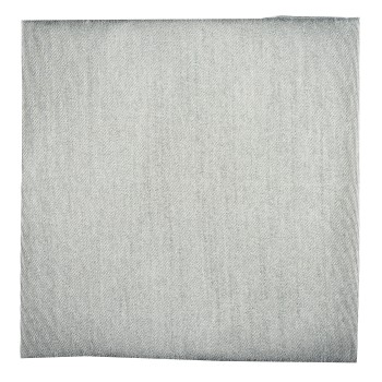 Silver Shantung Pocket Square #TPH1866/2