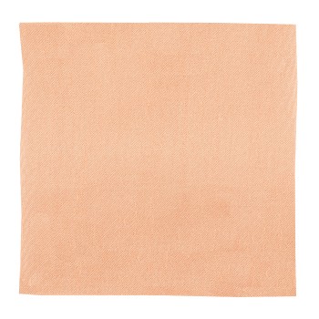 Peach Shantung Pocket Square #TPH1867A/1 ##LS