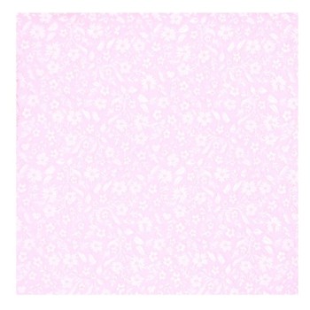 Pink Micro Floral Pocket Square #TPH1917/2
