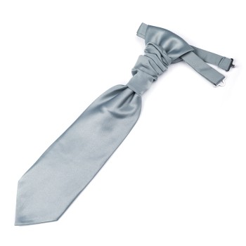 Plain Silver Pumice Stone Cravat #AB-WCR1009/20 ##LS2