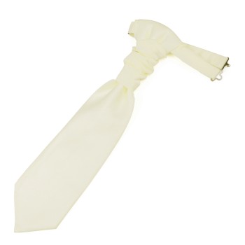 Plain Lemon Verbena Satin Cravat #AB-WCR1009/21 ##LS2