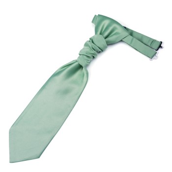 Plain Green Nile Satin Cravat #AB-WCR1009/34