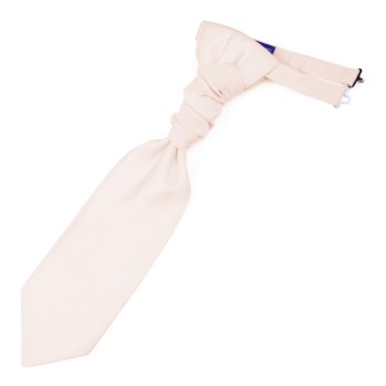 Plain Pearled Ivory Cravat #AB-WCR1009/43 ##LS2