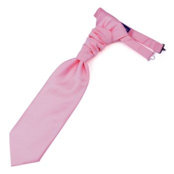 Plain Crystal Rose Satin Cravat #AB-WCR1009/5 ##LS2
