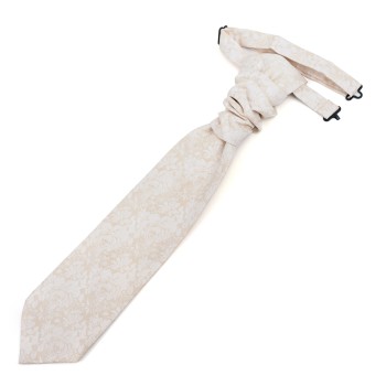Cloud Cream Floral Cravat #AB-WCR1012/2 ##LS2