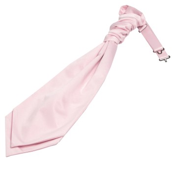 Pink Satin Wedding Cravat #WCR1849/4 ##LS
