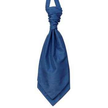 Airforce Blue Shantung Wedding Wedding Cravat #WCR1865/5 ##LS