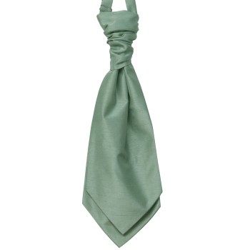 Sage Shantung Wedding Wedding Cravat #WCR1866/1