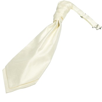Ivory Shantung Wedding Wedding Cravat #WCR1867/1 ##LS