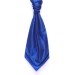 Airforce Blue Shantung Wedding Cravat (Boys Size)