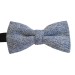 Blue Tweed Bow Tie #BWW108/3