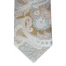 Gold Washed Paisley Silk Tie and Hankie Set