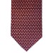 Red Hexlink Silk Tie #D2015/4