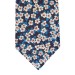 Navy Blue Ffion Cotton Tie and Hankie Set
