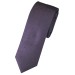 Purple Flecked with Navy Spots Woven Silk Slim Tie and Hankie Set