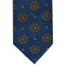 Blue Kings Crest Tie with Matching Pocket Square