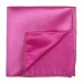 Hot Pink Shantung Pocket Square