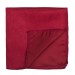 Ruby Red Suede Pocket Square