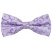 Lilac Royal Swirl Wedding Bow Tie #AB-BB1001/1