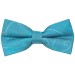 Turquoise Modern Scroll Wedding Bow Tie #AB-BB1002/2