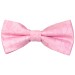 Pink Budding Paisley Wedding Bow Tie #AB-BB1003/2
