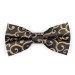 Gold on Black Royal Swirl Bow Tie #AB-BB1001/11
