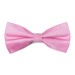 Candy Pink Shantung Bow Tie