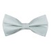 Silver Birch Shantung Bow Tie