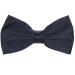 Navy Blue Satin Bow Tie #BB1847/3