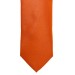 Orange Slim Satin Tie #C1885/4