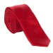 Ruby Satin Tie with Matching Pocket Square