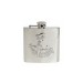 Silver Golfer Stainless Steel Hip Flask #HF-06