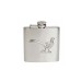 Silver Pheasant Stainless Steel Hip Flask #HF-08