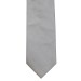 Silver Shantung Silk Tie ((S5016/2))