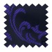 Purple on Black Swirl Leaf Swatch #AB-SWA1000/14