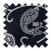 Moonlight Black Budding Paisley Swatch #AB-SWA1003/5