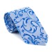 Blue Swirl Leaf Tie