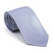 Mid Silver Shantung Tie