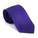 Plum Purple Shantung Tie