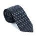 Polka Dot Formal Tie Black