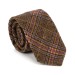 Brown Overcheck Wool Tie