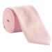 Pink Satin Tie with Matching Pocket Square