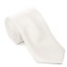 White Shantung Tie with Matching Pocket Hankie