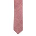 Dark Pink Chambray Tie