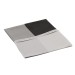 Grey and Black Silk Pocket Square #TPH03/1
