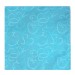 Turquoise Modern Scroll Wedding Pocket Square #AB-TPH1002/2