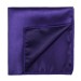 Plum Purple Shantung Pocket Square