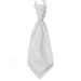 White Shantung Wedding Wedding Cravat #WCR1864/2